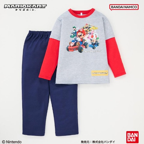 キッズ　パジャマ（110～130㎝　マリオカート）