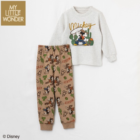 キッズ　長袖パジャマ（100～120cm・MY LITTLE WONDER/Disney）