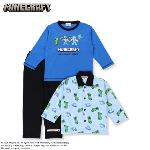 キッズ　パジャマ（110～140cm　マインクラフト）