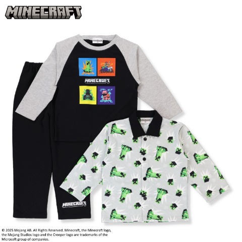 キッズ　パジャマ（110～140cm　マインクラフト）