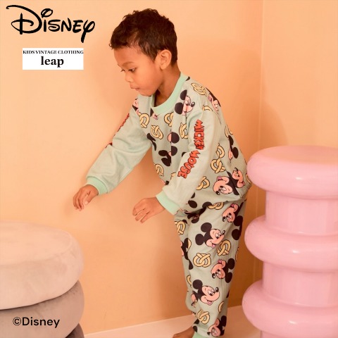 キッズ　パジャマ（100～120cm　Disney/leap）