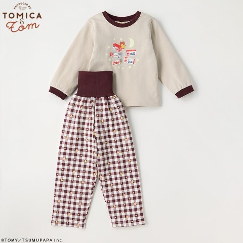 キッズ　パジャマ（100～110cm・トミカとトム）