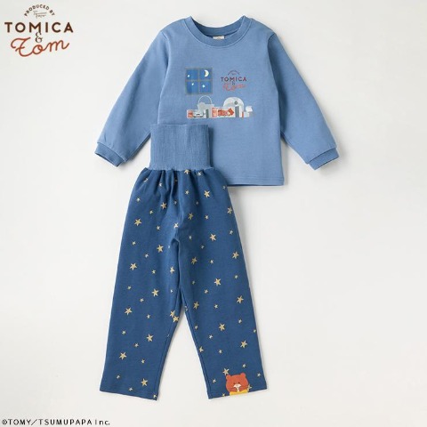 キッズ　パジャマ（100～110cm・トミカとトム）