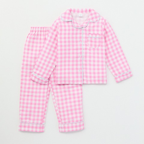 キッズ　長袖パジャマ（100～120cm・moimoi/kae)