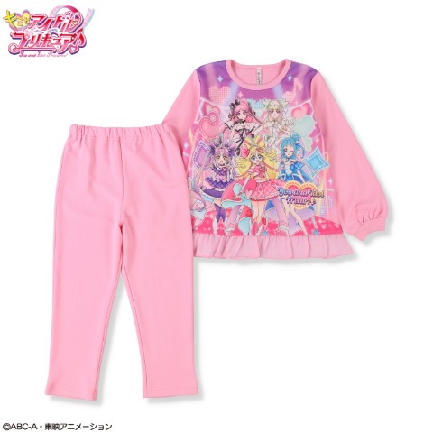 キッズ　パジャマ（110～130㎝　『キミとアイドルプリキュア♪』）