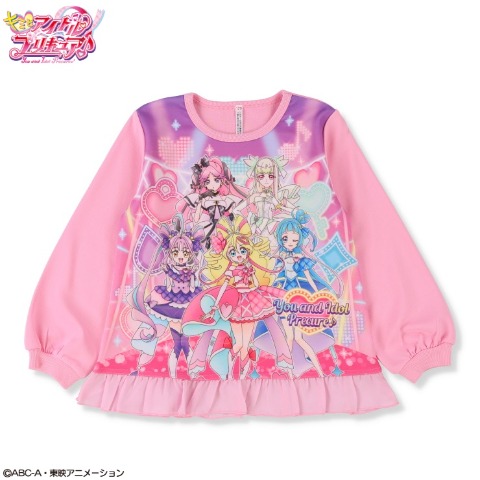 キッズ　パジャマ（110～130㎝　『キミとアイドルプリキュア♪』）