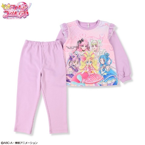 キッズ　パジャマ（110～130㎝　『キミとアイドルプリキュア♪』）