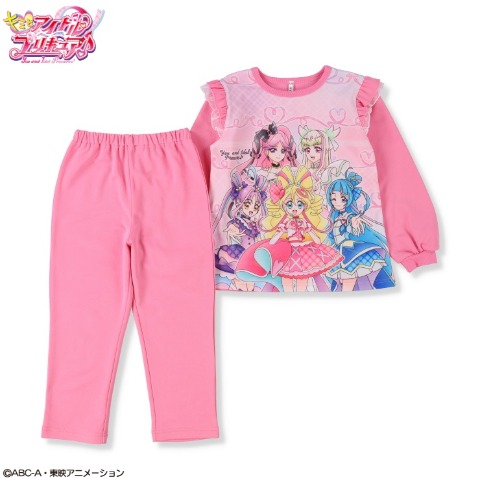 キッズ　パジャマ（110～130㎝　『キミとアイドルプリキュア♪』）