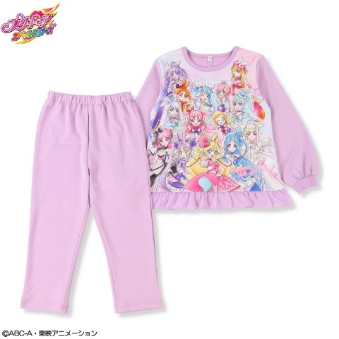 キッズ　パジャマ（110～130㎝　『プリキュアオールスターズ』）