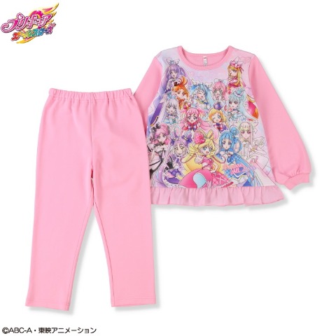キッズ　パジャマ（110～130㎝　『プリキュアオールスターズ』）