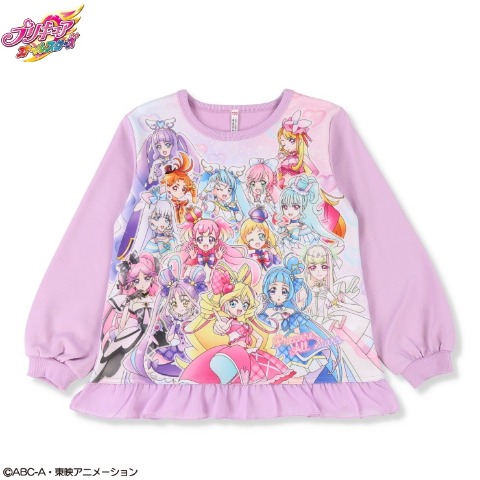 キッズ　パジャマ（110～130㎝　『プリキュアオールスターズ』）