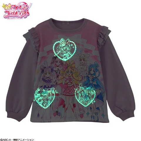 キッズ　パジャマ（100～130㎝　『キミとアイドルプリキュア♪』）