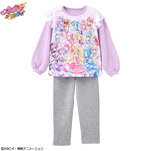 キッズ　パジャマ（100～130㎝　『プリキュアオールスターズ』）