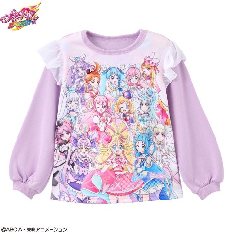 キッズ　パジャマ（100～130㎝　『プリキュアオールスターズ』）