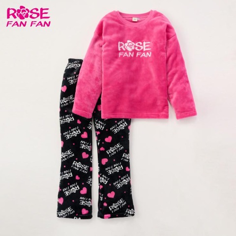 ジュニア　パジャマ(130～160cm　ROSE FAN FAN）