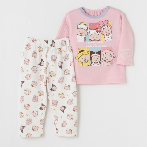 キッズ　パジャマ(100cm・110cm・120cm・おおのたろう×サンリオキャラクターズ）