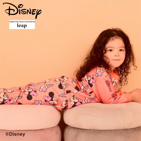 キッズ　パジャマ（100～120cm　Disney/leap）