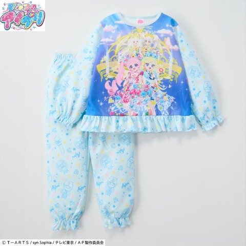 キッズ　パジャマ　（100~130cm・ひみつのアイプリ）