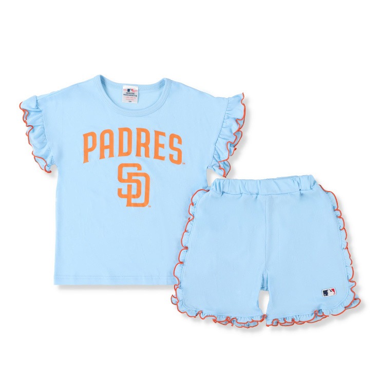 しまむらAMBERROAR×MLB パドレス 上下セット170cm ASしまむら× amberroar mlb ジャージ トップス 170㎝ - メルカリ