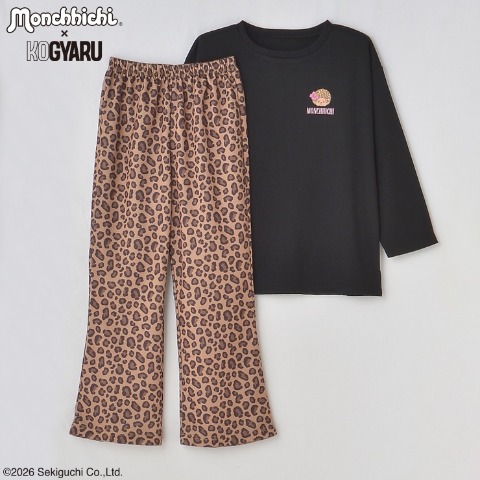 ジュニア　パジャマ(120～160㎝・ﾓﾝﾁｯﾁ×KOGYARU)