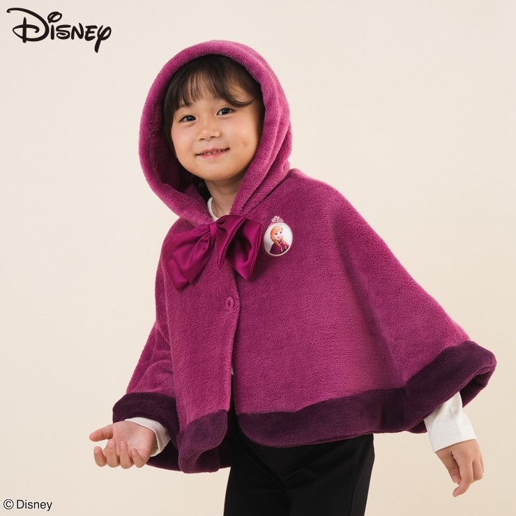 cottoli ポンチョ＆ワンピース　110cm ベル キッズ ポンチョ（100～110・120～130cm・MagicalPalette/Disney
