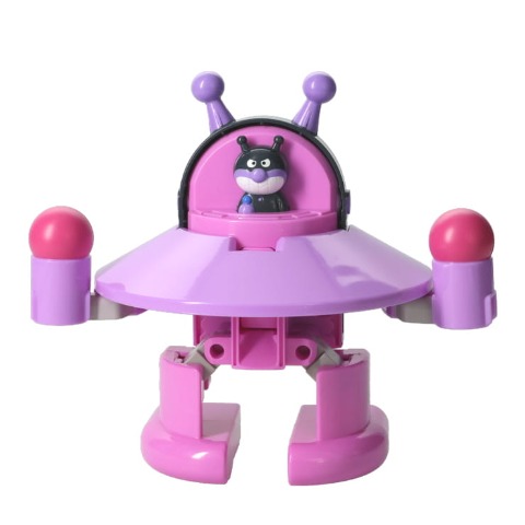 チキチキ大変身！　ロボに！れっしゃに！３つにチェンジ！ バイキンUFO DX