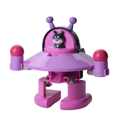 チキチキ大変身！　ロボに！れっしゃに！３つにチェンジ！ バイキンUFO DX