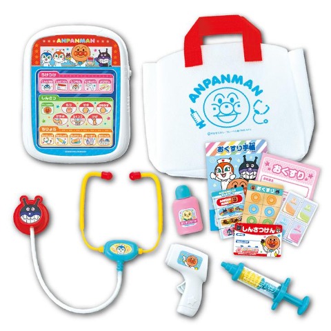 おしゃべりがいーっぱい♪電子カルテ アンパンマンDXおいしゃさんセット