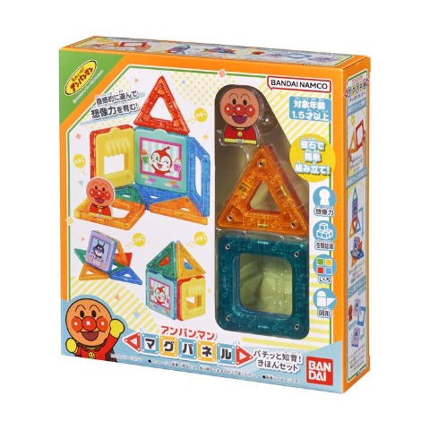 アンパンマン マグパネル パチッと知育！きほんセット