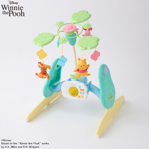 玩具　えらべる回転 6WAYジムにへんしんメリー プラス くまのプーさん