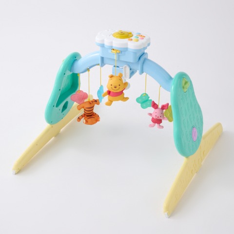 玩具　えらべる回転 6WAYジムにへんしんメリー プラス くまのプーさん