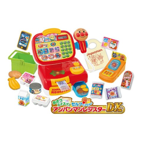 おさつスイスイ！セルフでピピッ♪アンパンマンレジスターDX