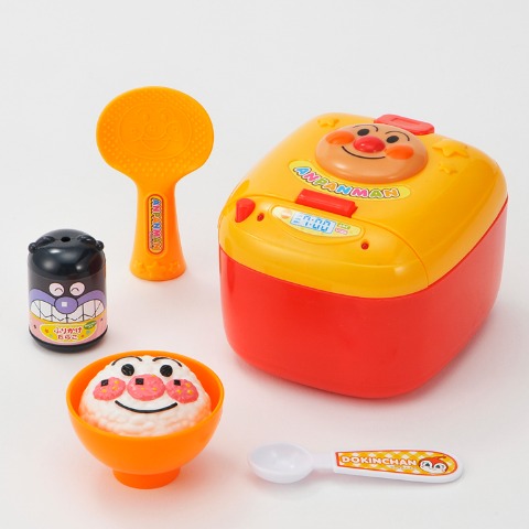 ごはんがたけたよ! アンパンマンのすいはんきセット