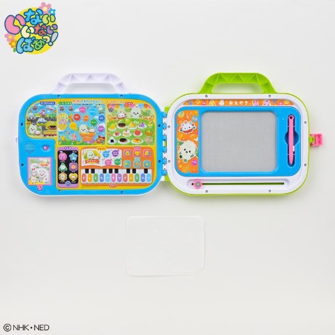 ワンワンとぽぅぽ NEW! クイズにおえかき! ミュージック! タッチでおしゃべりレッスンバック