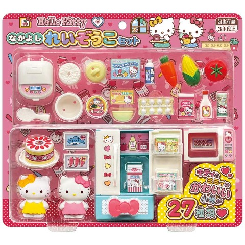 Ｈｅｌｌｏ　Ｋｉｔｔｙ　なかよしれいぞうこセット※商品によりカラーが異なります。