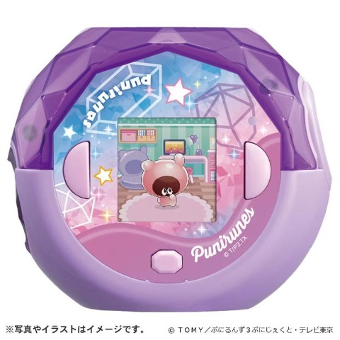 玩具　ぷにるんず ぷにすたる クリアパープル