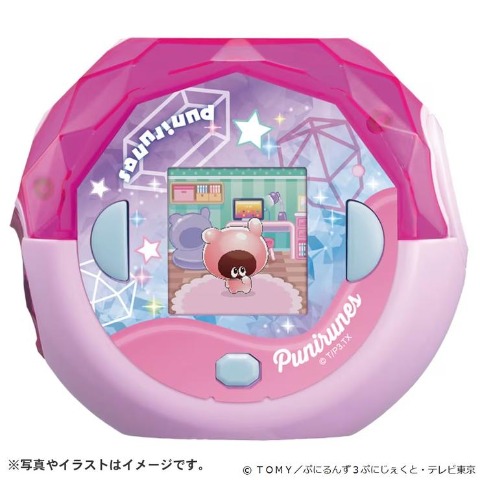 玩具　ぷにるんず ぷにすたる クリアピンク