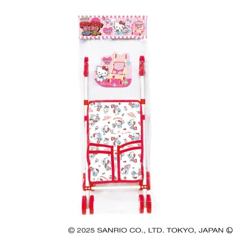 ハローキティ　おでかけベビーカー