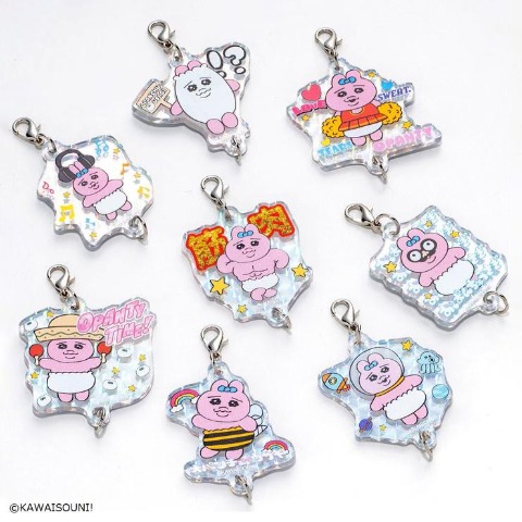 おぱんちゅうさぎ つながるアクリルチャーム　BOX販売