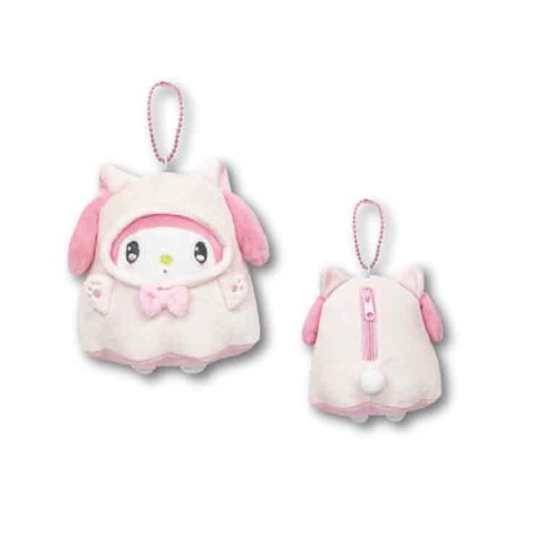 サンリオマスコットポーチ　 （ねこねこおばけ　マイメロディ）