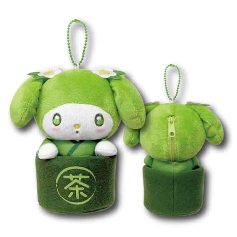 サンリオマスコットポーチ　 （抹茶碗　マイメロディ）