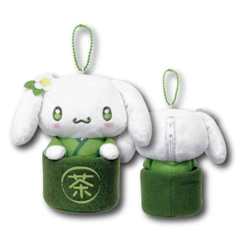 サンリオマスコットポーチ　 （抹茶碗　シナモロール）