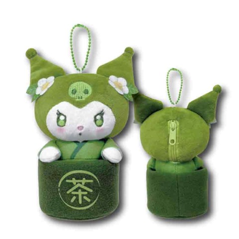 サンリオマスコットポーチ　 (抹茶碗　クロミ)
