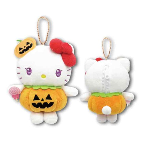 サンリオマスコットポーチ　 (ハロウィン　ハローキティ)