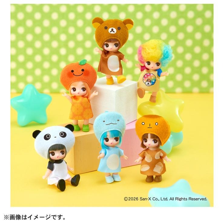 ぷちリカちゃん サンエックスユニバースコレクション DP-BOX