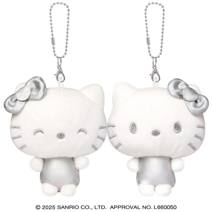 シルバー ニコぬいキーホルダー ハローキティ・ミミィA | バースデイ