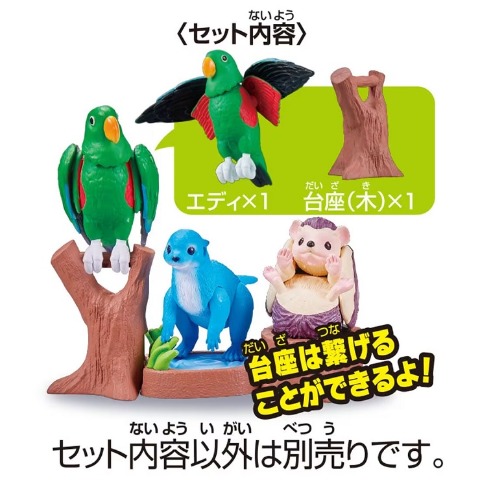 冒険大陸 アニアキングダム エディ(オオハナインコ)