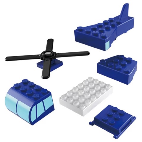 トミカ･プラレールブロック ヘリコプター