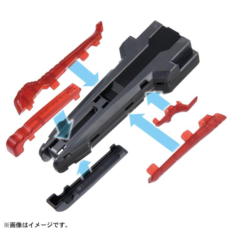 ベイブレードX BX-41 ラバーカスタムグリップ ガンメタVer 10個セット BEYBLADE X BX-41 ラバーカスタムグリップ ガンメタVer. | バースデイ