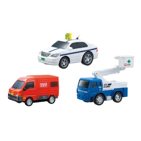 ドライブタウン　Ｐｒｅｍｉｕｍ３　働く車セット